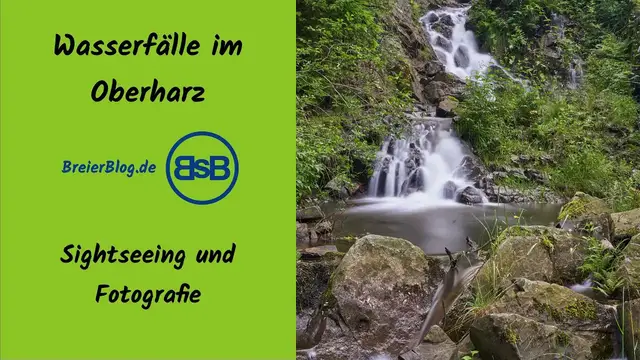 'Video thumbnail for Wasserfälle im Oberharz - wandern und fotografieren'