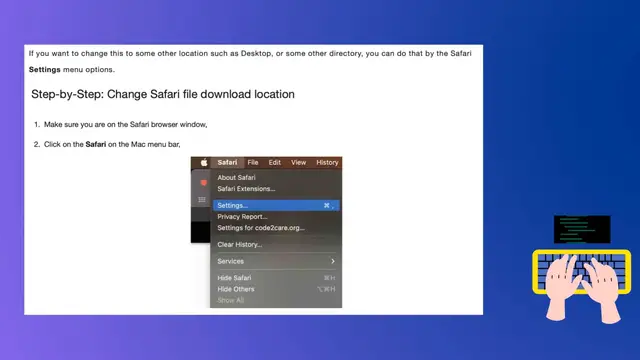 Video thumbnail for Change the default download location for Mac Safari