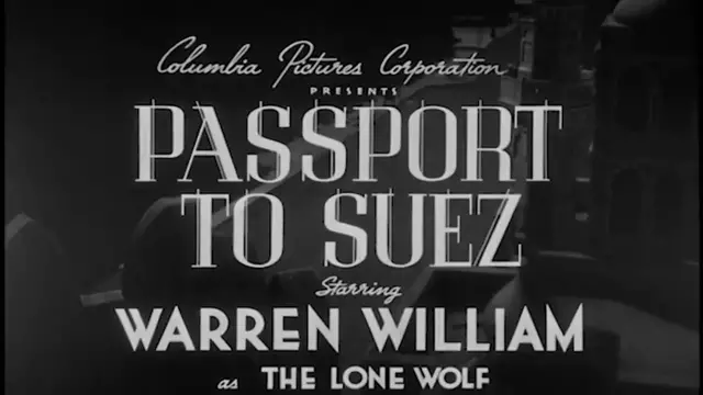Video thumbnail for Passport To Suez (1943)