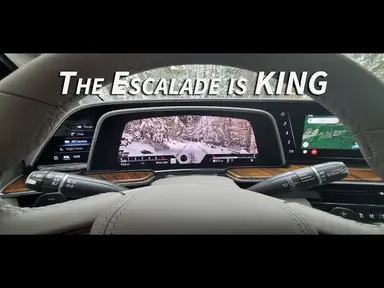 'Video thumbnail for Four Reasons the 2021 Cadillac Escalade is the KING of SUVs'