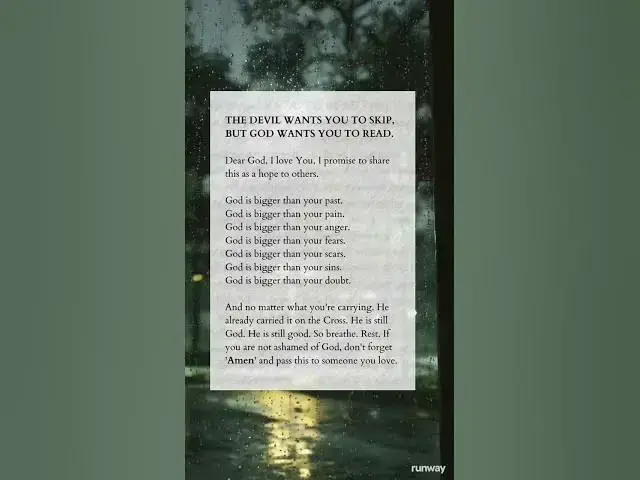 Video thumbnail for God is bigger than your... #godmessagetoday #thankfullylove