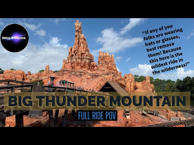 Video thumbnail for Big Thunder Mountain - Full Ride POV