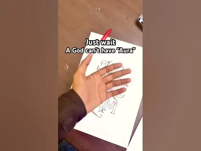 Video thumbnail for God’s Aura 😎😱😱😱 #art #creative #drawing #viralcontent #dailyshorts #dailygrowth #sketch