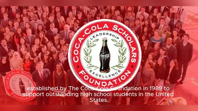 Video thumbnail for Coca-Cola Scholars Program