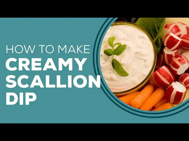 Video thumbnail for Creamy Scallion Dip Recipe - Blast from the Past