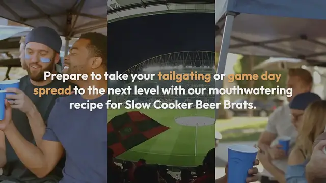 Video thumbnail for Slow Cooker Beer Brats