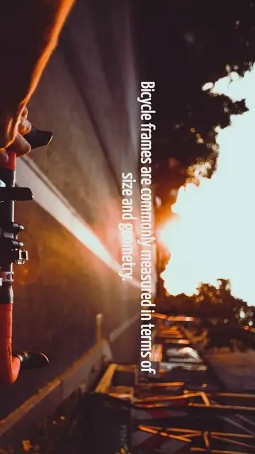 'Video thumbnail for How Are Bicycle Frames Measured'
