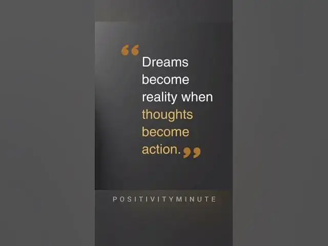 Video thumbnail for Your Dreams your Thoughts👇💥💯 Subscribe my chanel #positivity #positivevibes #positiveattitude