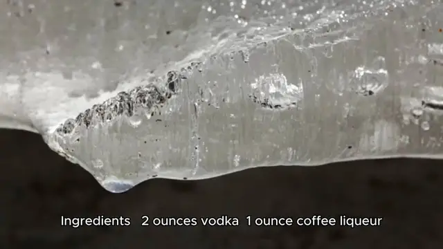 Video thumbnail for black russian recipe