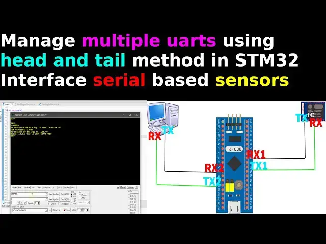 Video thumbnail for Manage multiple uarts in STM32 || Head and Tail || circular buffer || serial devices