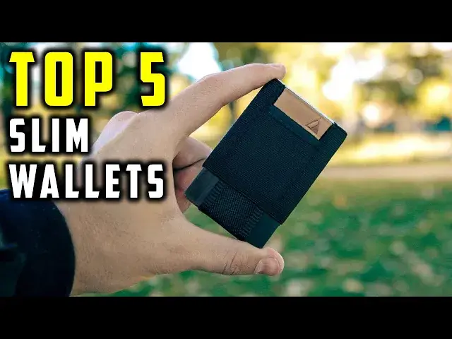 'Video thumbnail for 5 Best Slim Wallets For Men 2023'