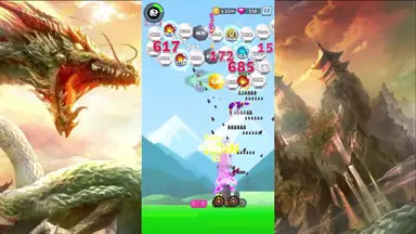 'Video thumbnail for Thrilling Snake Battles in Ball Blast'