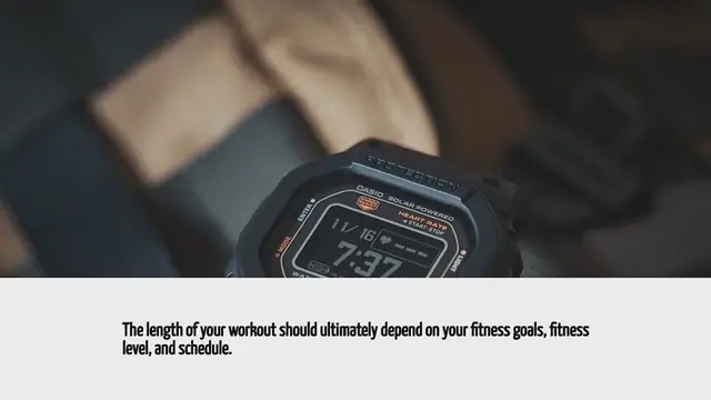Video thumbnail for How Long Should My Workout Be