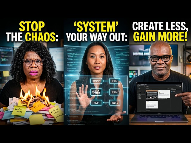 Video thumbnail for Stop Posting More: Build a Content System That Doesn’t Burn You Out