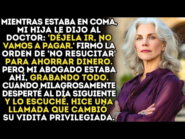 Video thumbnail for Mi Hija Dijo: “Déjenla Pasar, No Pagaremos La Cirugía”, Firmó La Orden De No Reanimar Para Mi Robar