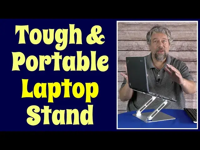 Video thumbnail for Tobefort Heavy Duty Aluminum Laptop Stand REVIEW