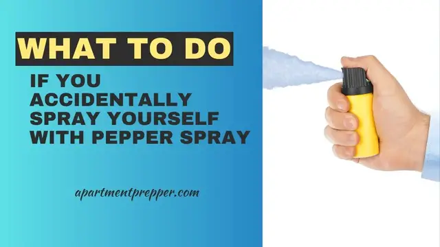 Video thumbnail for What to do if you accidentally spray yourself with pepper spray