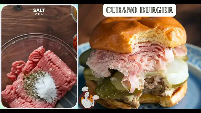 Video thumbnail for Cubano Burger