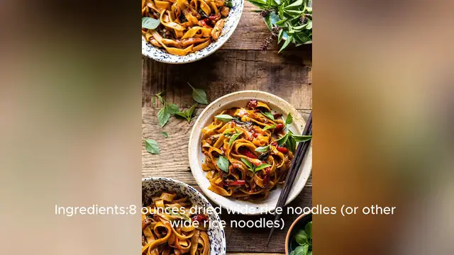 Video thumbnail for drunken noodles recipe