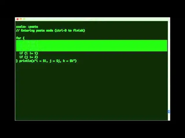Video thumbnail for 12 Things: Scala for Loops