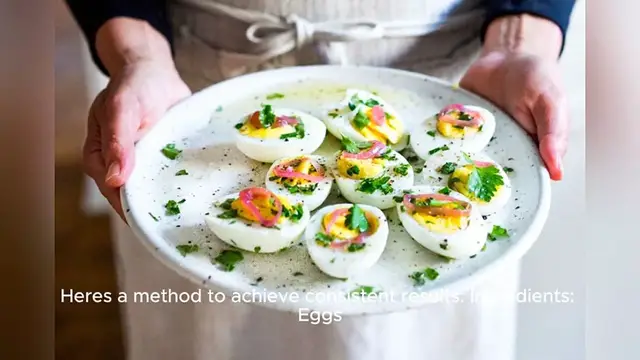 Video thumbnail for boiled egg recipe