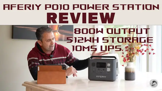 Video thumbnail for Aferiy P010 800W, 512Wh Power Station with 10Ms UPS Mode Review
