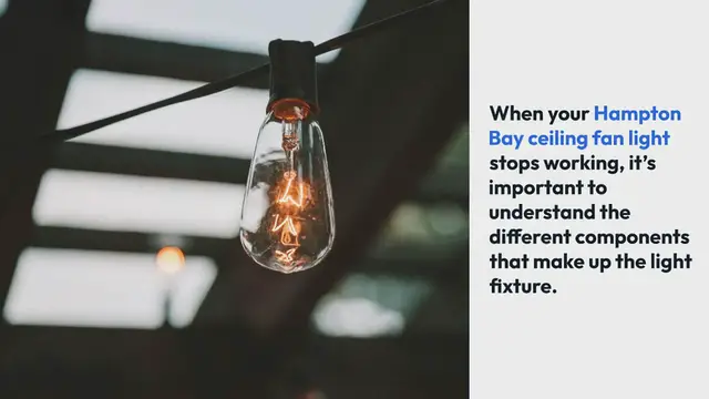 'Video thumbnail for Fix Hampton Bay Ceiling Fan Light Not Working'