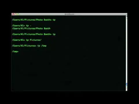 Video thumbnail for The Unix/Linux Teleport Command