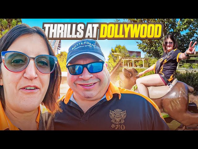 Video thumbnail for Thrills at Dollywood, BBQ Feast & Helicopter Ride | Pigeon Forge TN Travel Vlog 🎢🍖🚁