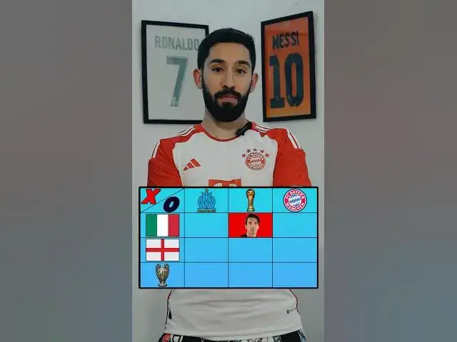 'Video thumbnail for اكتشف اللاعب الذي لعب في الفريقين عن طريق لعبة تيك تاك تو'