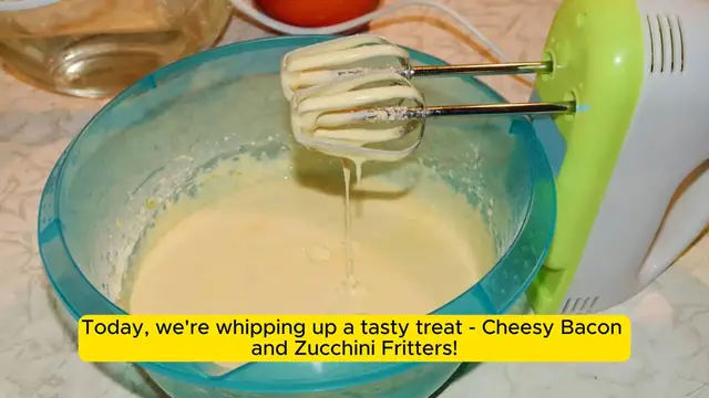 Video thumbnail for _Cheesy Bacon and Zucchini Fritters Recipe