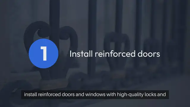 Video thumbnail for Home Security Tips For High Risk Areas