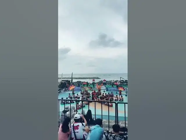 Video thumbnail for Bali Sunset Magic 🔥🌅 | Free Daily Fire Show at Discovery Mall Kuta
