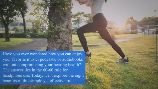 'Video thumbnail for 8 Key Benefits of the 60-60 Rule for Headphone Use'