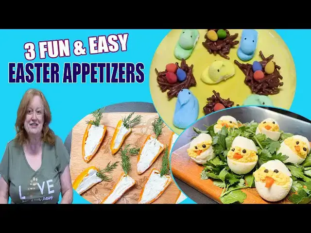 Video thumbnail for 3 FUN & EASY EASTER APPETIZERS