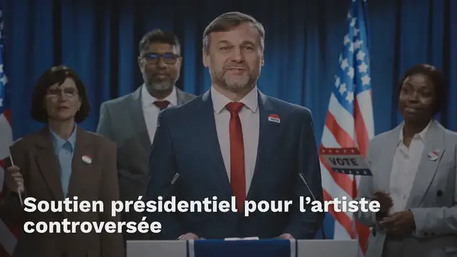 Video thumbnail for Emmanuel Macron estime qu’Aya Nakamura « a tout à fait sa place » lors d’une cérémonie aux JO de Paris 2024
