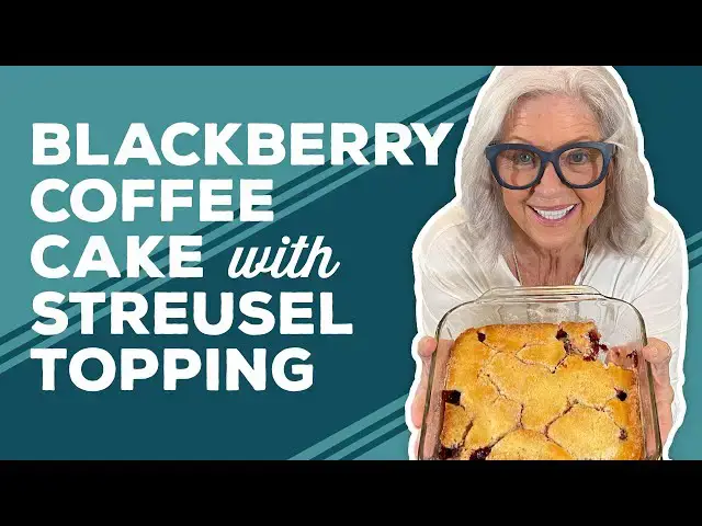 Video thumbnail for Love & Best Dishes: Blackberry Coffee Cake with Streusel Topping Recipe