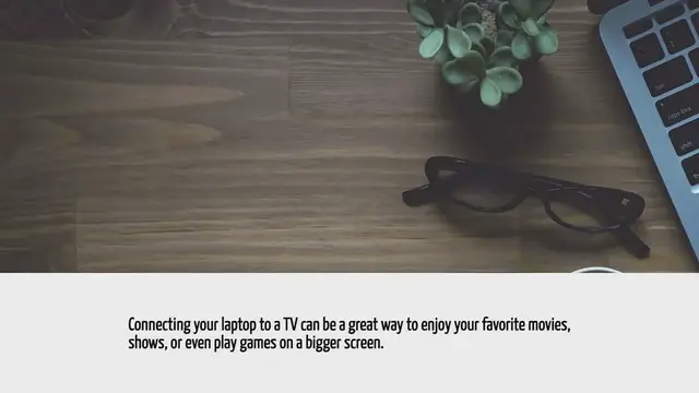 Video thumbnail for How To Connect Laptop To Tv