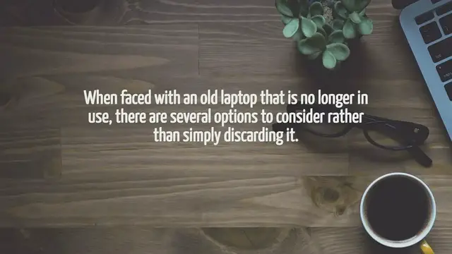 Video thumbnail for What To Do With An Old Laptop