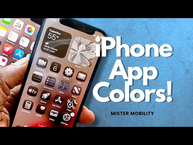 Video thumbnail for How To Change App Colors on iPhone | iOS Shortcuts Tutorial (Customize Icons & Home Screen)