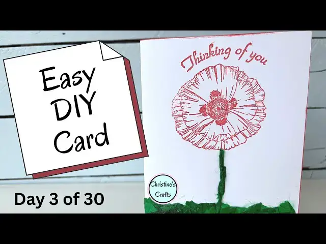 'Video thumbnail for Turn Old Craft Supplies Into a Cool Card!'