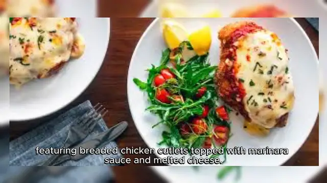Video thumbnail for Chicken Parmigiana Recipe