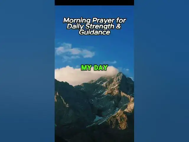 Video thumbnail for Thankful Heart - Simple Morning Prayer #christianmotivation #morningprayer #jesuschrist