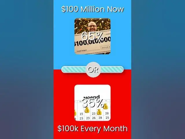 Video thumbnail for Unlimited Money or Perfect Health? YOU DECIDE! 🤔💰