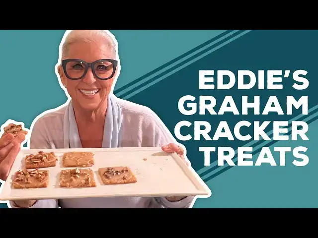 Video thumbnail for Love & Best Dishes: Eddie's Graham Cracker Treats Recipe | Graham Cracker Dessert Ideas