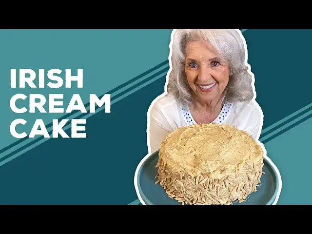 Video thumbnail for Love & Best Dishes: Irish Cream Cake Recipe | St. Patrick's Day Dessert Ideas