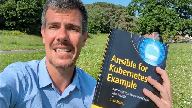 Video thumbnail for Ansible for Kubernetes by Example book by Luca Berton (Apress 2023)