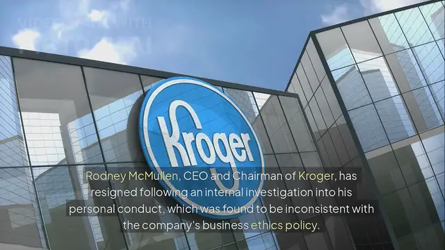 'Video thumbnail for Kroger CEO Rodney McMullen Resigns Following Ethics Investigation'