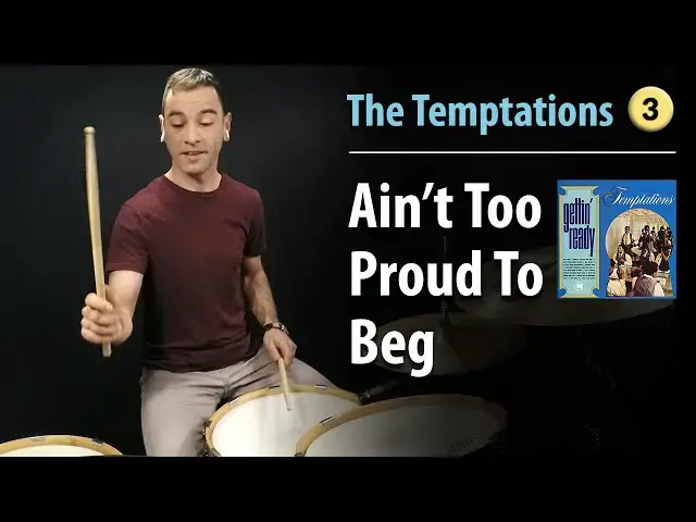 Video thumbnail for "Ain't Too Proud To Beg" - The Temptations | Drum Lesson | Drum Cover