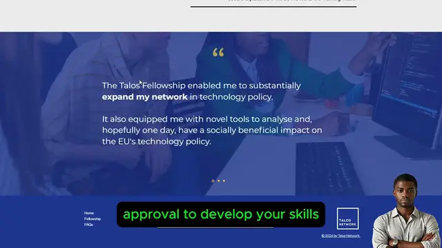 Video thumbnail for From Talos to Yali, THE Ultimate guide of fully funded programs abroad #free  #fellowships #travel